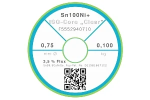 ISO-Core Clear SN100Ni+ – Ø 0.70 mm – 100 gr