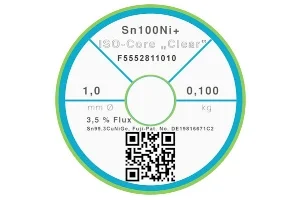 ISO-Core Clear SN99Ag+ – Ø 1.00 mm – 100 gr