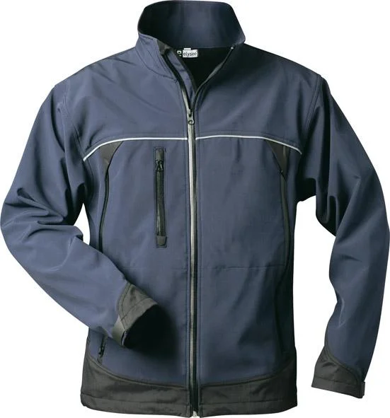 Jacke Gamma, Softshell, Gr.2XL, marine/schwarz