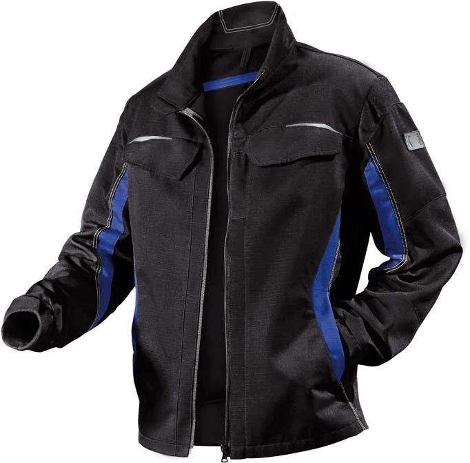 Jacke PULSSCHLAG,Gr. 52, schwarz/kornblau