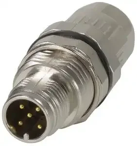 Kabelsteckverbinder, M12 SD PFT Male A cod 8 pol