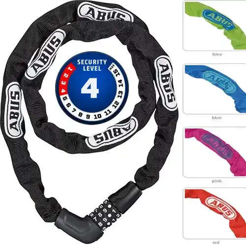 Kette 5805C, L = 75 cm, Ø = 5 mm, blau, Abus, 72494