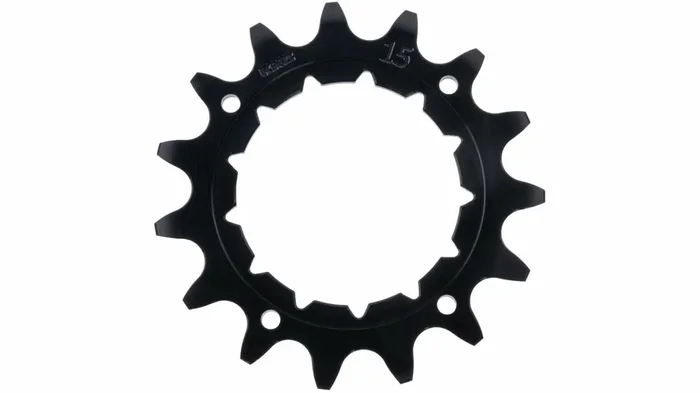 KMC Steck-Zahnkranz 1/2″ x 1/8″, Aluminium, für Ro 15 Zähne