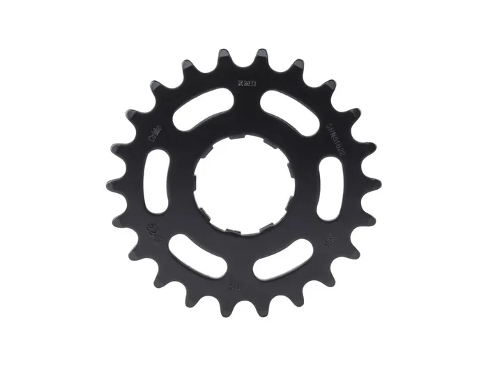 KMC Steck-Zahnkranz 1/2 x 1/8″, CrMo, für Enviolo, 22 Zähne