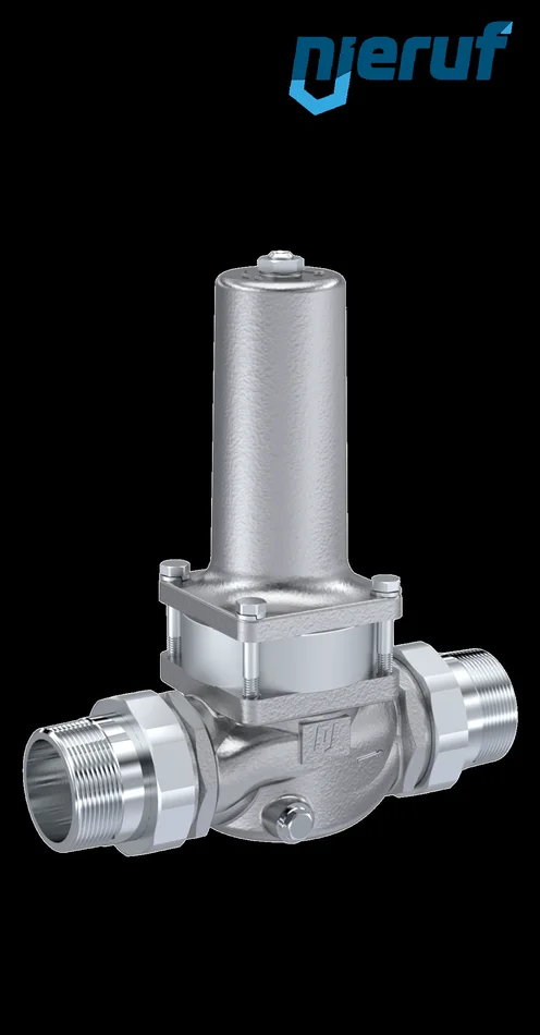 Kolben-Druckminderer 1 1/2″ Außengewinde ISO 7 / BSP-T Edelstahl