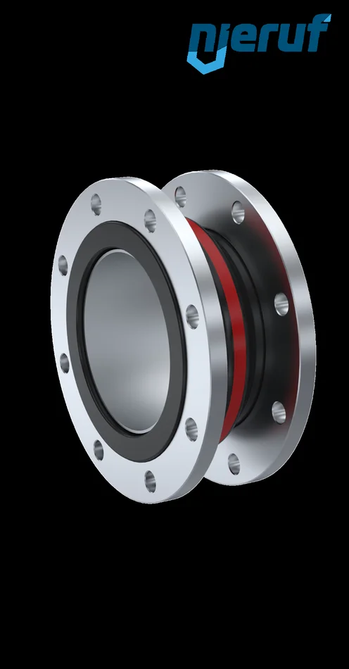 Kompensator mit LR DN100 EPDM & Stahlflansche