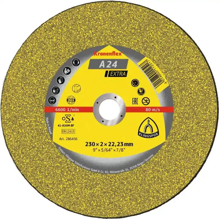 Kronenflex® Trennscheiben A 24 EX gerade Metall universal 150 x 2,5 x 22,23 mm – 1 Stück