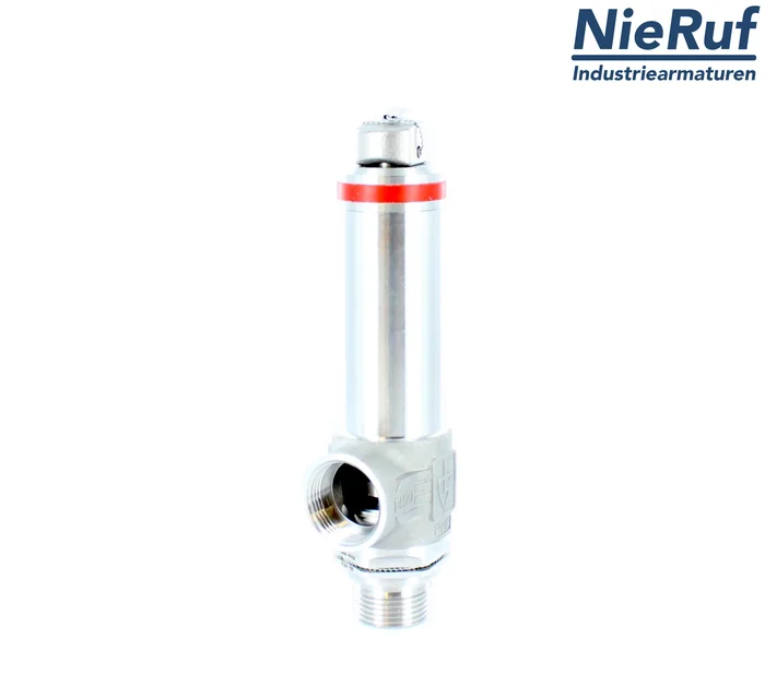 Kryo-Sicherheitsventil 1 1/4″ AG x 1 1/2″ IG-Hebel