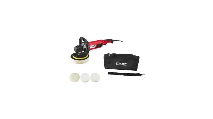 KUNZER Poliermaschine „7PM05“ 1500 Watt, Scheiben- inkl. 2 Schwäm