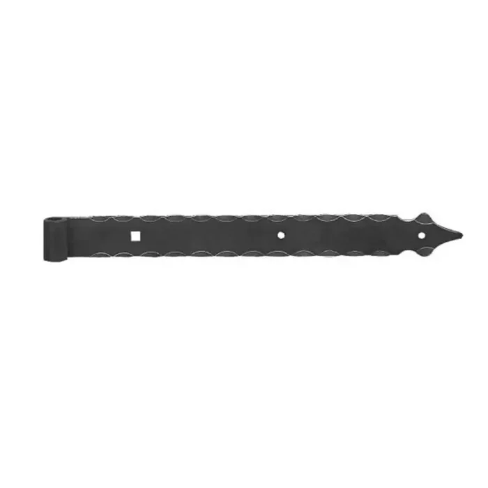 Ladenband Torband Türband Langband Rollendurchmesser 13 mm randgehämmert schwarz