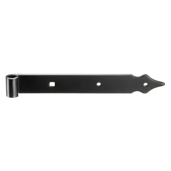 Ladenband Torband Türband mit Zierspitze 400 mm Rollendurchmesser 13 mm schwarz