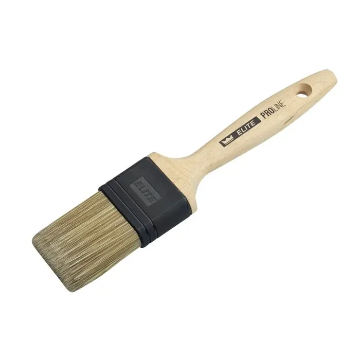 Lasur Flachpinsel ELITE PROLINE für alle Lasuren braune WOOD PRO-Borste – 60 mm