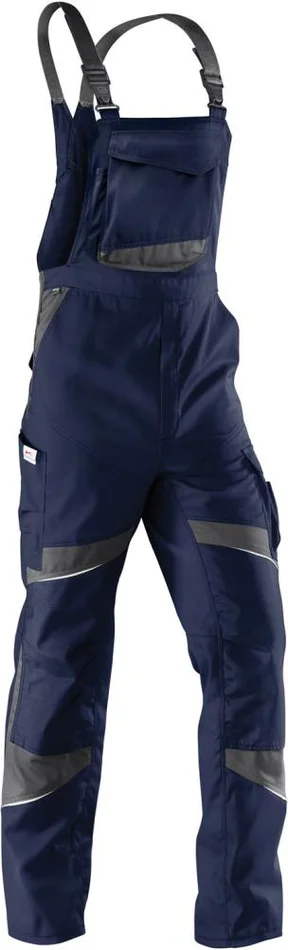 Latzhose ACTIVIQ high, Gr. 52, dkl.blau/anthr.