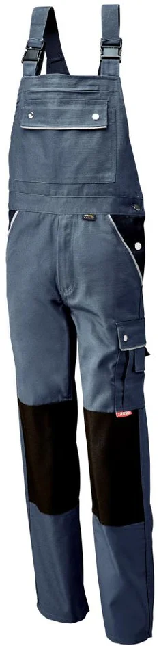 Latzhose,Canvas,320 g/qm,Gr.54,grau