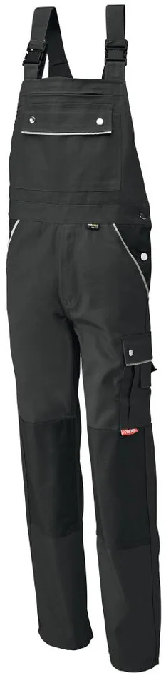 Latzhose,Canvas,320 g/qm,Gr.56,schwarz