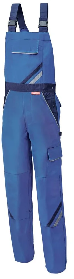 Latzhose Highline, Gr.54,kornblau/marine