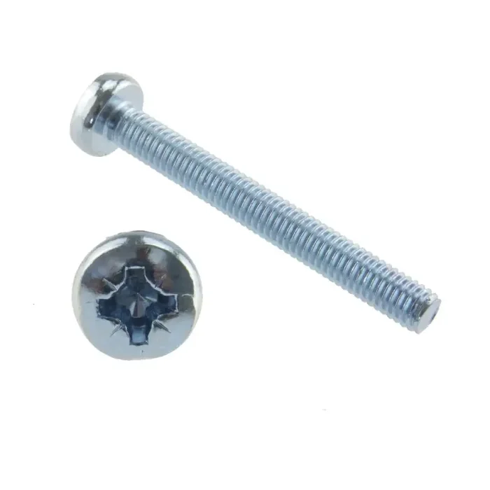 Linsenschraube PZ-Kreuzschlitz Z DIN 7985 4.8 Stahl gal verz. M 6 x 16 – 1000 Stück