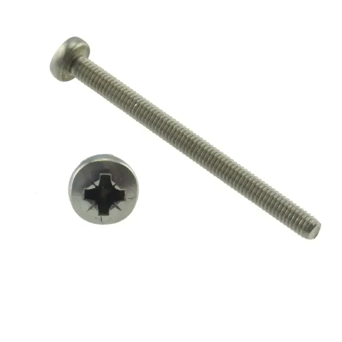 Linsenschraube PZ-Kreuzschlitz Z DIN 7985 Edelstahl A2 M 8 x 16 – 200 Stück