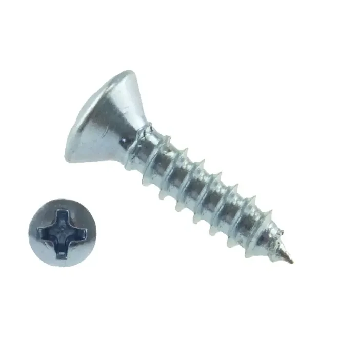 Linsensenk-Blechschraube DIN 7983 Stahl galv. verz. Form C-H 3,9 x 32 – 500 Stück