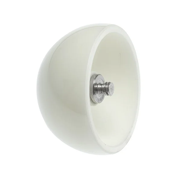 M2 Ø18 mm Halbkugel aus Keramik, L 11 mm