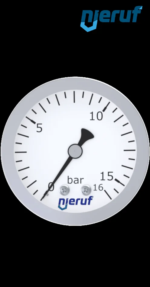 Manometer G 1/4″ axial 63 mm Edelstahl MM06 0 – 16,0 bar