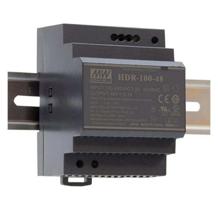 MEANWELL DIN-Schiene-Schaltnetzteil HDR-100-15 15VDC/6,13A