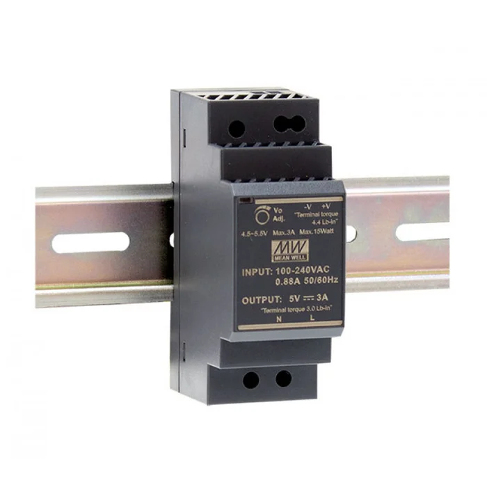 MEANWELL DIN-Schiene-Schaltnetzteil HDR-30-15 15VDC/2A