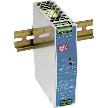 MEANWELL DIN-Schiene-Schaltnetzteil NDR-75-24 24VDC/3,2A