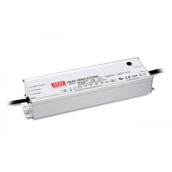MEANWELL LED-Schaltnetzteil HLG-185H-C700B