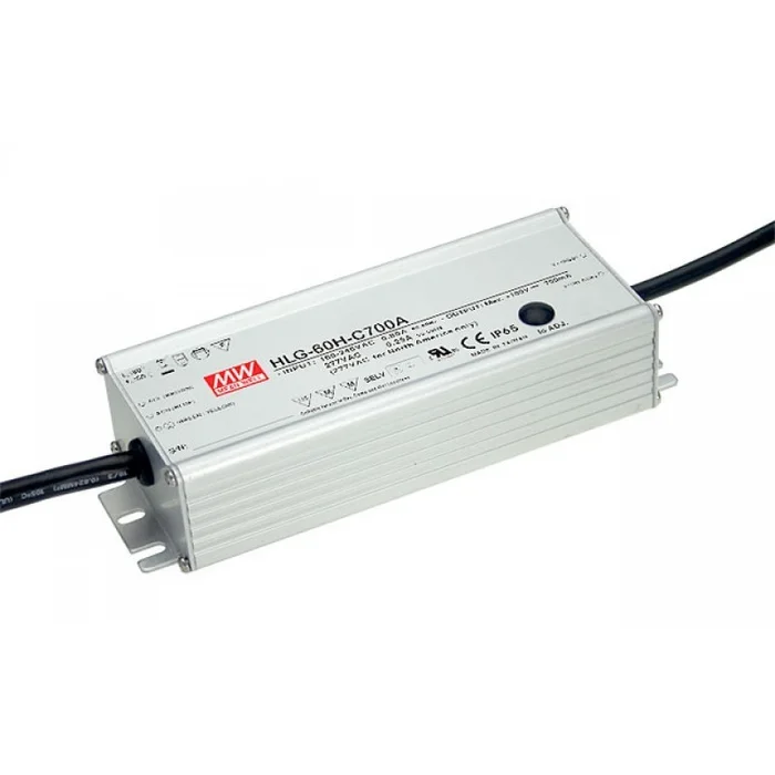 MEANWELL LED-Schaltnetzteil HLG-60H-C700A