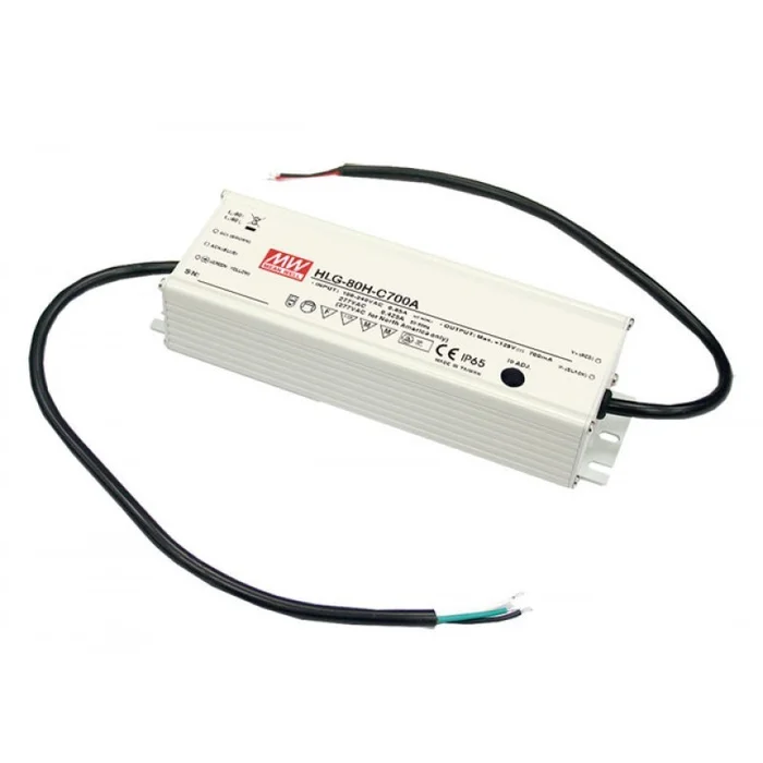 MEANWELL LED-Schaltnetzteil HLG-80H-C700A