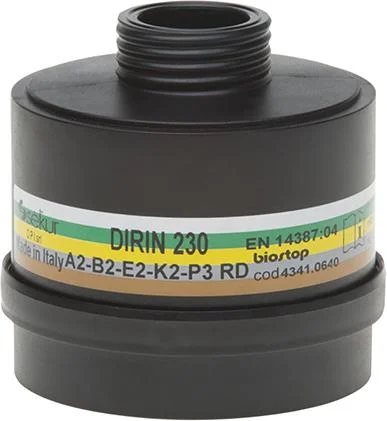 Mehrbereichskombifilter Dirin 230, ABEK2-P3R D