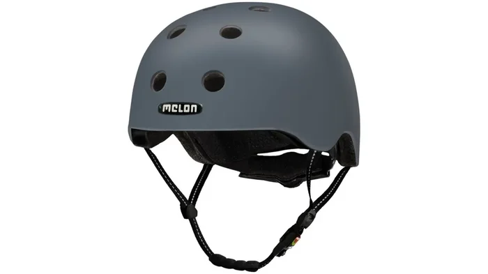MELON Helm „Posh“ Urban Active, Magnetverschluss, Chicago, dunke