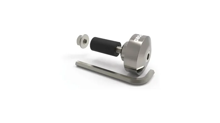 OXFORD Lenkerenden „BarEnds 1“ Paar, für Ø 22 mm L silber
