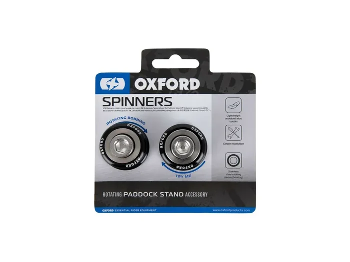 OXFORD Prismabuchsen „SPINNERS“ Für V-Aufnahme, dr M10 x 1,25 mm,