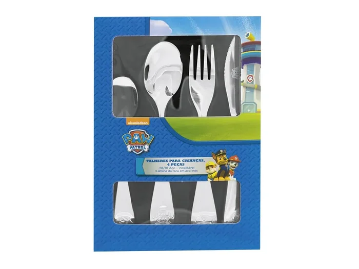 P OS Kinderbesteck Paw Patrol 4tlg