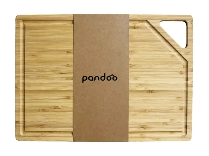 PANDOO Schneidebrett Bambus 32x25cm