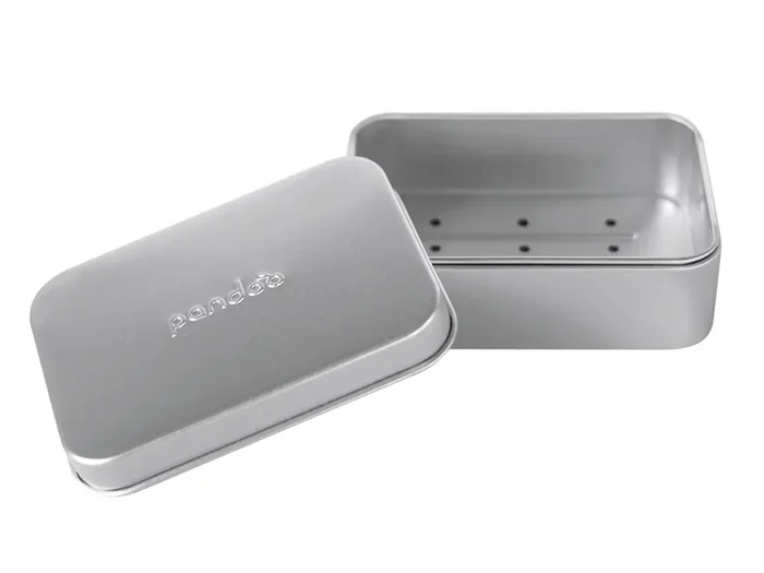 PANDOO Seifendose Aluminium