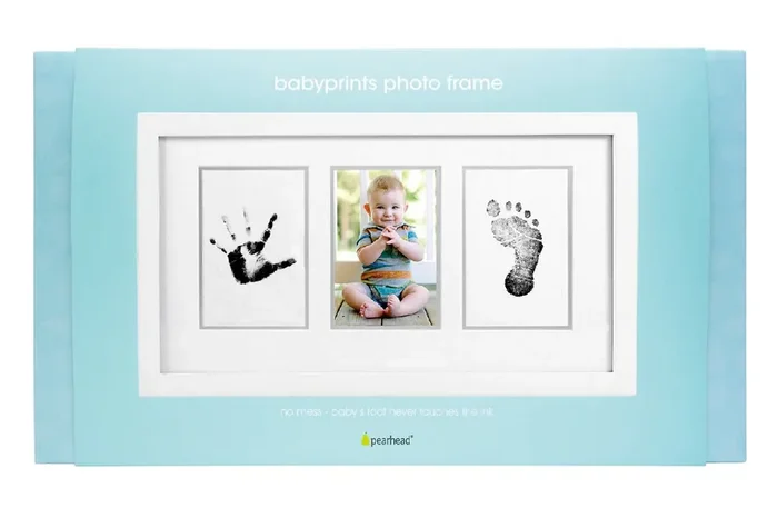 PEARHEAD Baby Fotorahmen mit Abdruck