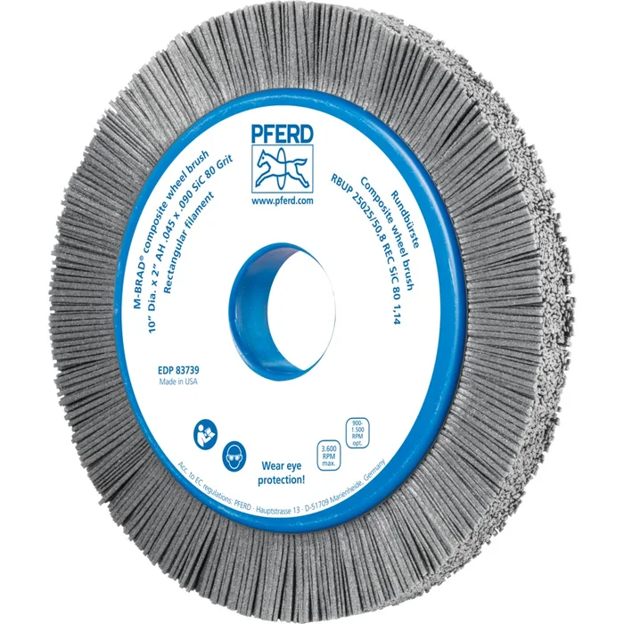 PFERD Bürsten mit Plastikkörper RBUP 25025/50,8 REC SiC 80 1,14
