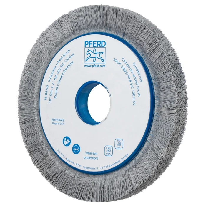 PFERD Bürsten mit Plastikkörper RBUP 25025/50,8 SiC 120 1,10
