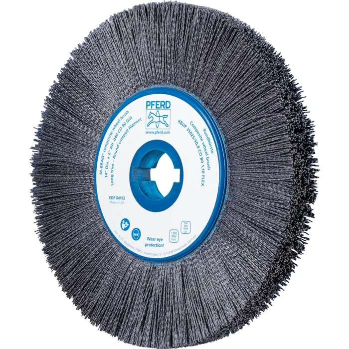 PFERD Bürsten mit Plastikkörper RBUP 35025/50,8 CO 80 1,10 FLEX
