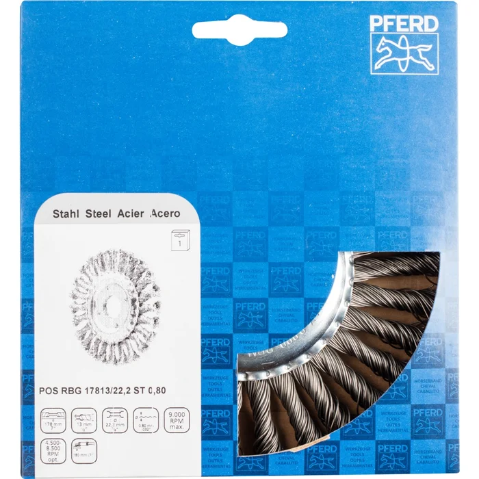 PFERD Rundbürsten POS RBG 17813/22,2 ST 0,80