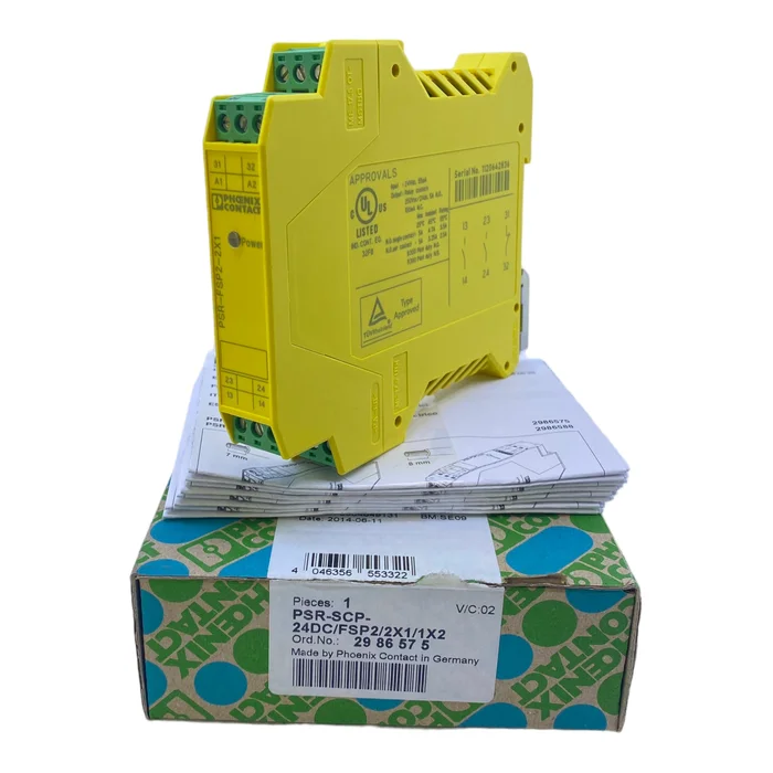 Phoenix Contact PSR-SCP-24DC/FSP2/2X1/1X2 Sicherheitsrelais 2986575 250V AC
