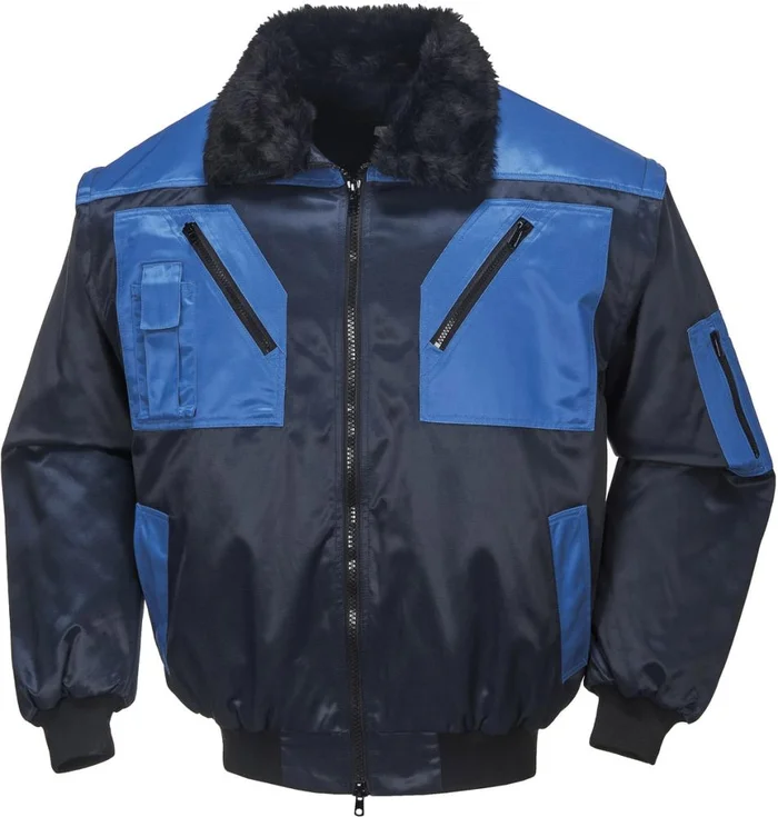 Pilotenjacke Achim marine/royal, Gr. L