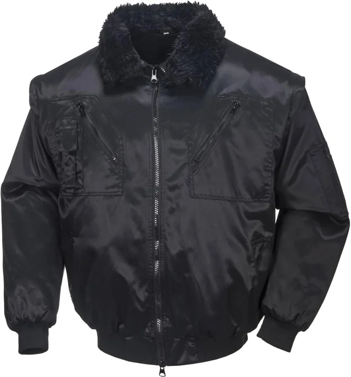 Pilotenjacke Achim schw., Gr. S