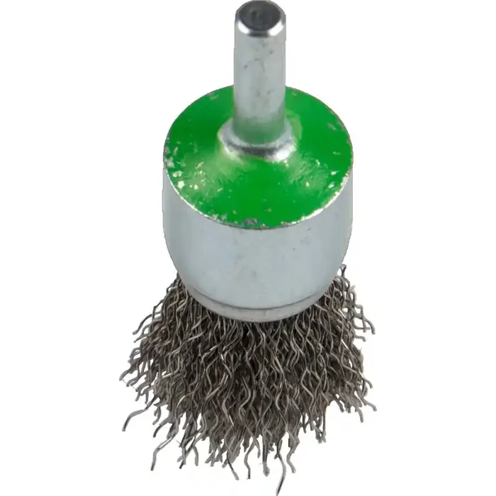 Pinselbürste BPS 600 W Drahtbürste 25 mm mit gewelltem Edelstahldraht