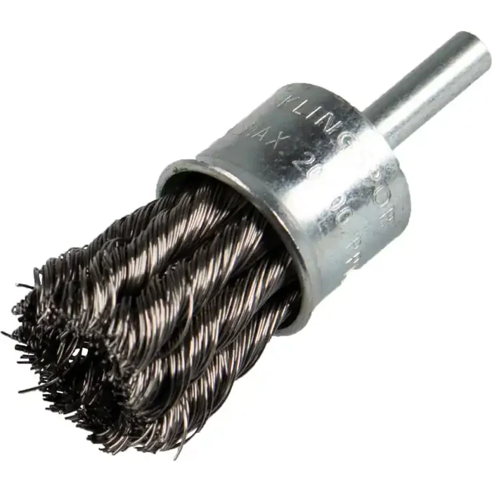 Pinselbürste BPS 600 Z Drahtbürste 22 mm mit gezopftem Stahldraht
