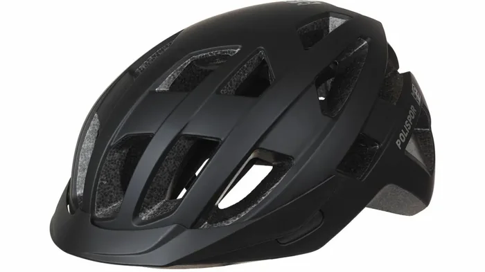 POLISPORT Helm „City-Move“ Twin Shell Konstruktion black matt, Gr