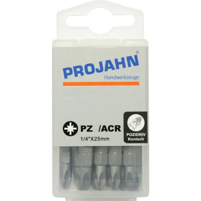 Projahn Bit 6,3 (1/4″) für Kreuzschlitz-Schrauben mit ACR-Profil